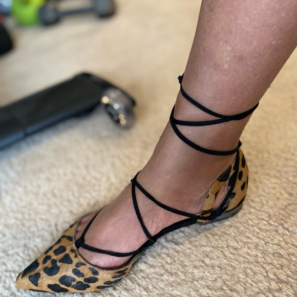 RAYE Leopard Espadrille Flat - Picture 3 of 7